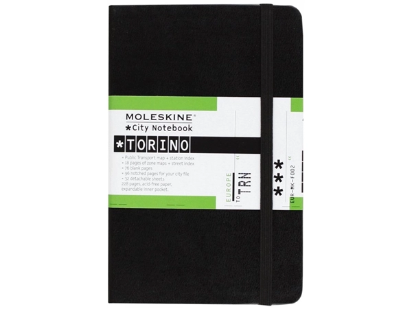 Een City Notebook TORINO ** zonder recht van retour ** koop je bij Moleskine.nl